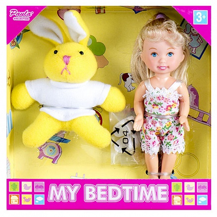 Игровой набор из серии Paula. С любимой игрушкой – Кукла и зайка 
